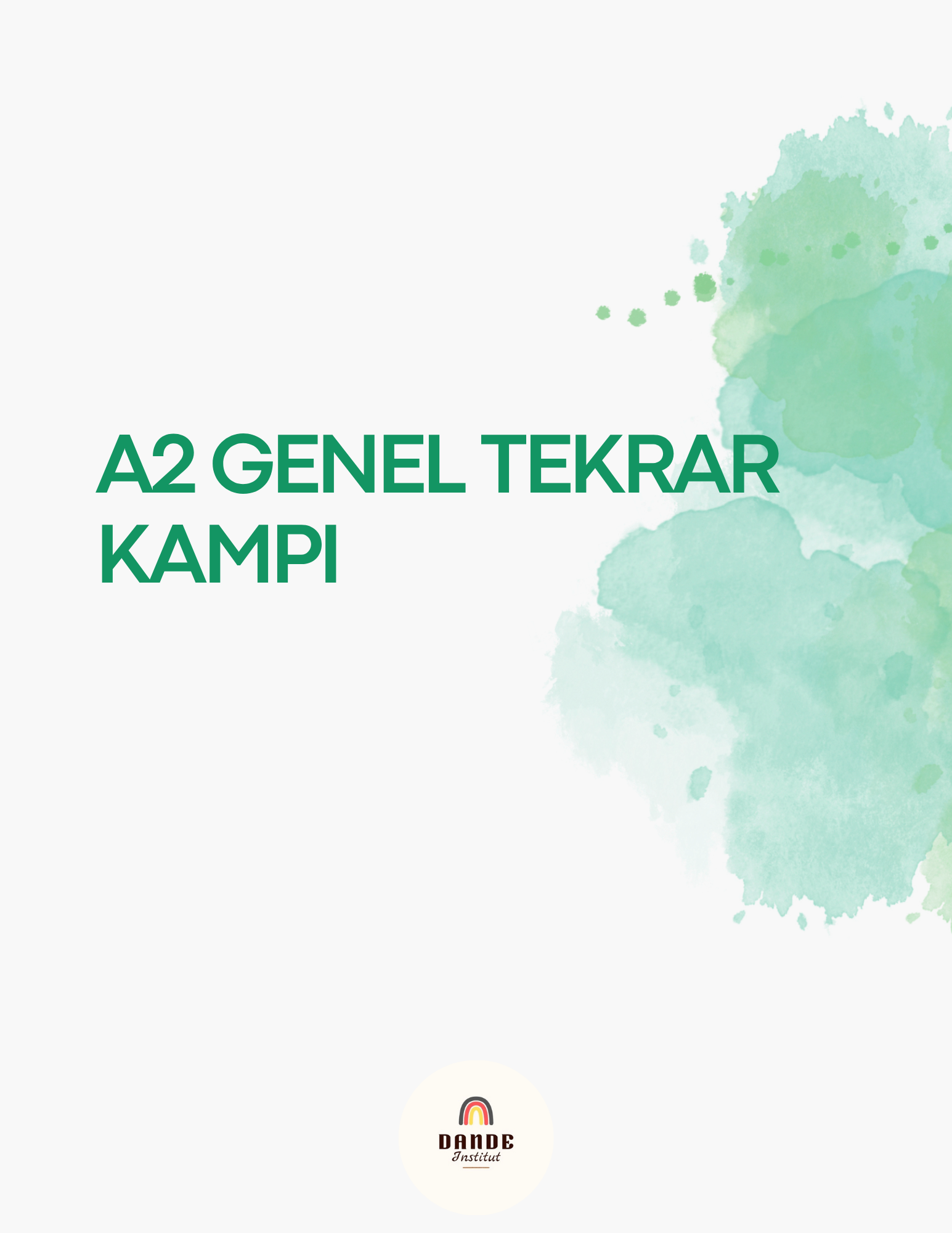 A2 Genel Tekrar Kampı